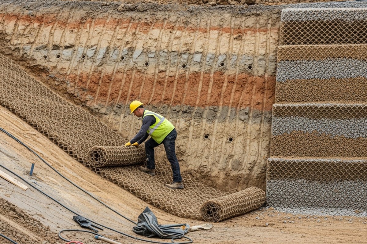 İstinat Duvarı Yapımında Geocell Kullanım Avantajları