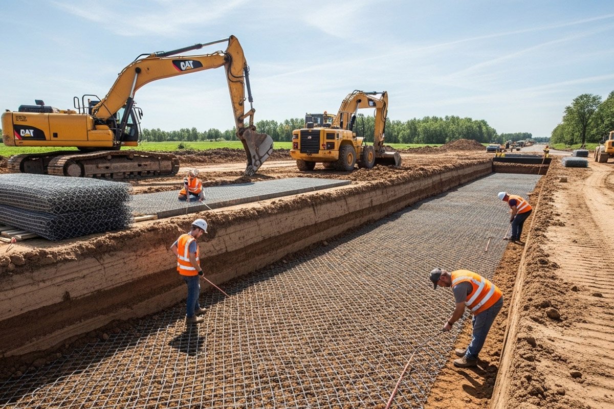 İnşaat Projelerinde Geogrid Kullanmanın Avantajları
