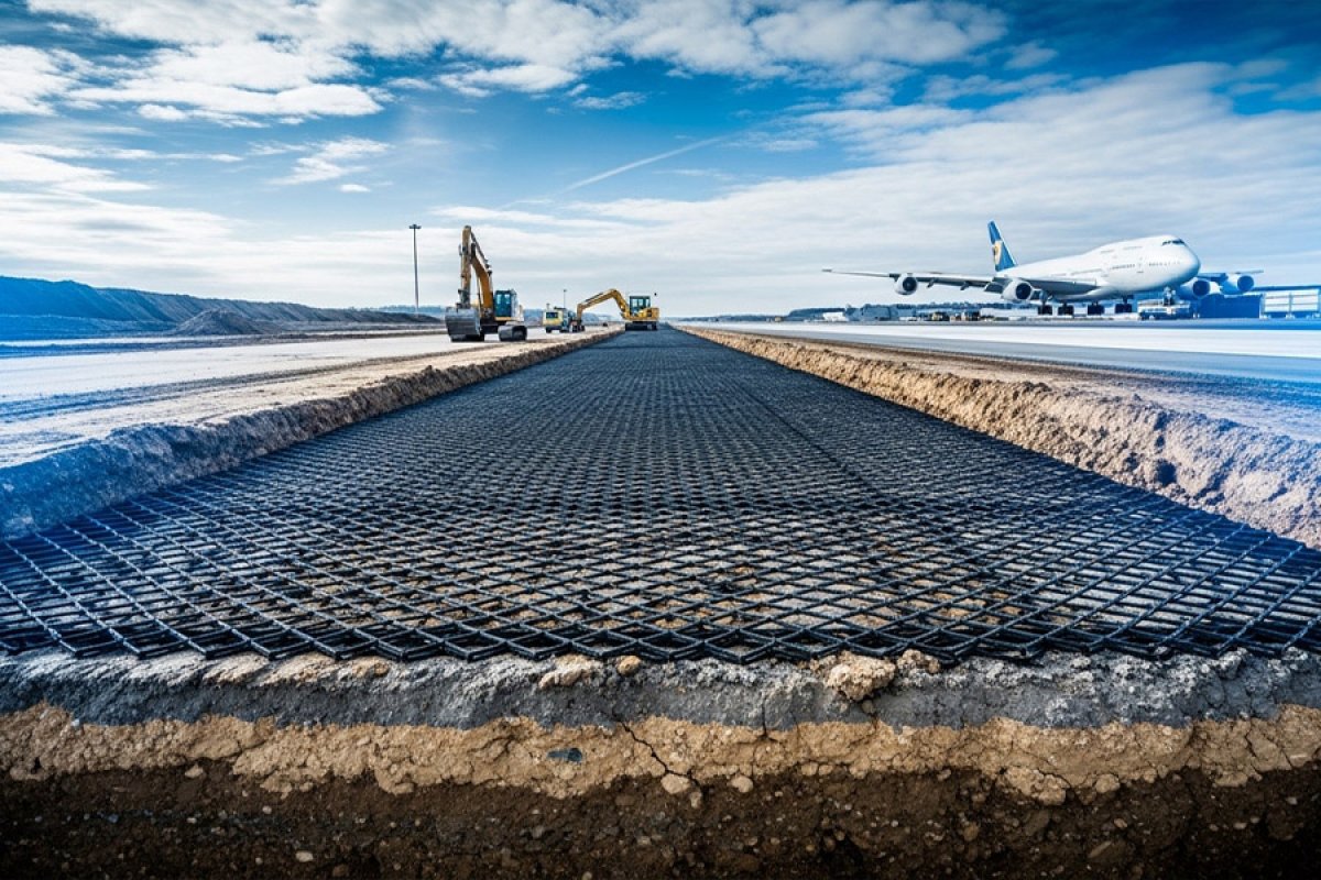 Havalimanı Pistlerinde Geogrid Uygulamaları