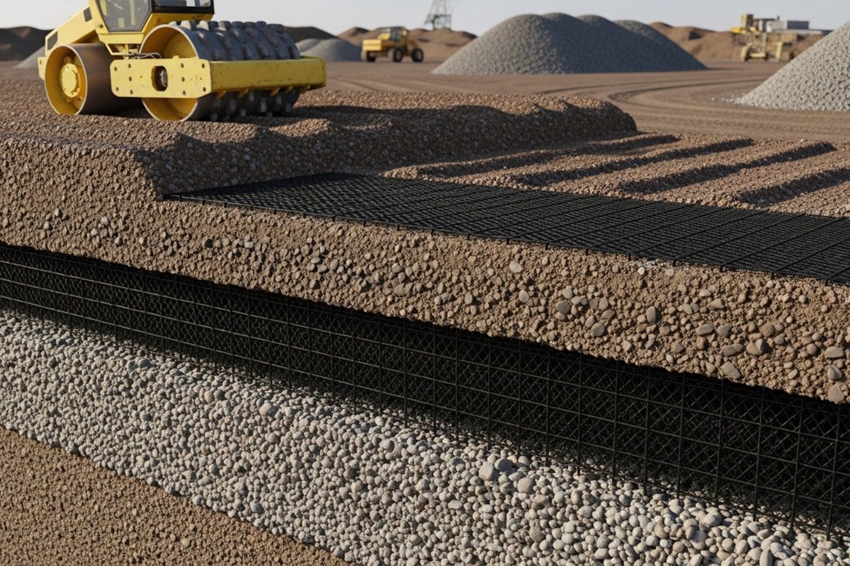 Zemin Güçlendirmede Hangi Geogrid Türü Kullanılmalı?