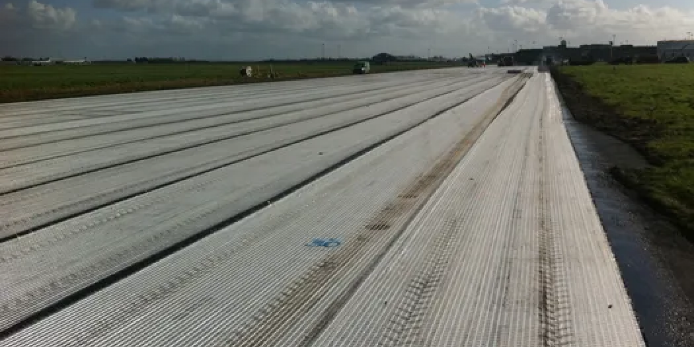 Asfalt Cam Elyaf Geogrid